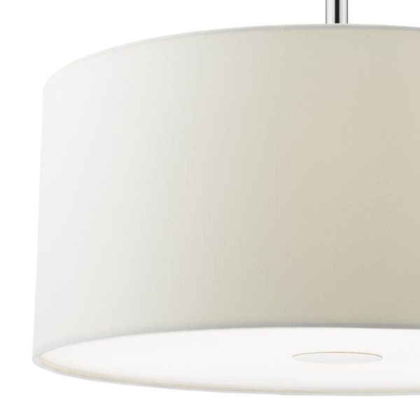 Ronda 3 Light Pendant 40CM White