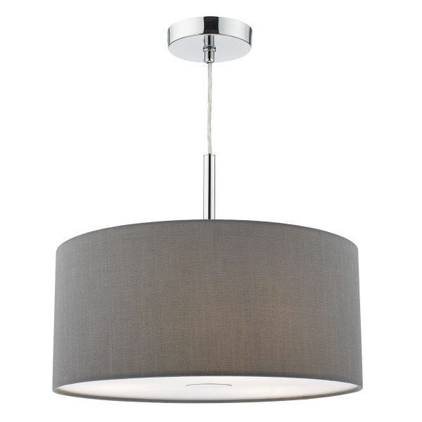 Ronda 40cm 3lt Pendant Slate Grey c/w Diffuser - Image 3