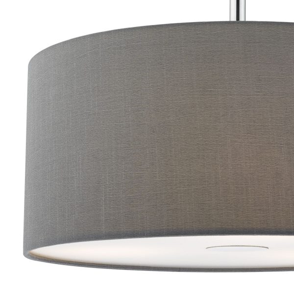 Ronda 40cm 3lt Pendant Slate Grey c/w Diffuser