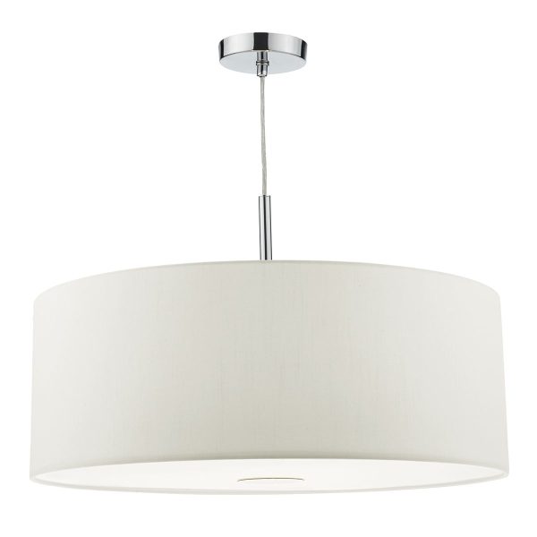 Ronda 3 Light Pendant 60CM White - Image 3