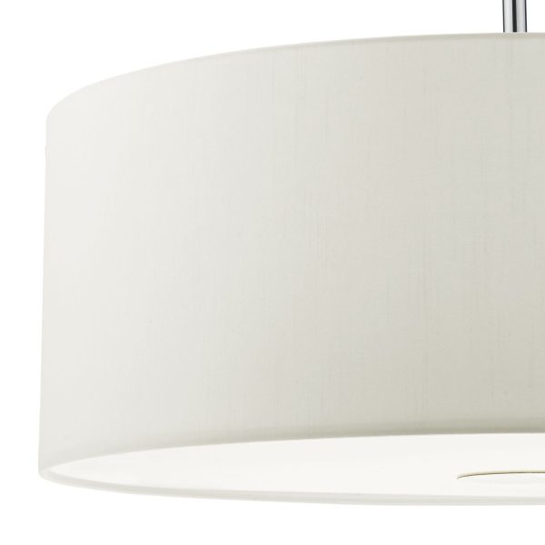 Ronda 3 Light Pendant 60CM White