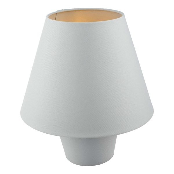 Rylee Table Lamp Fabric Grey - Image 3