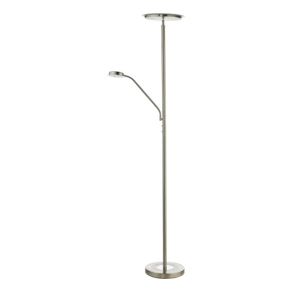 Shelby Mother & Child Lamp Satin Nickel LED - Image 2