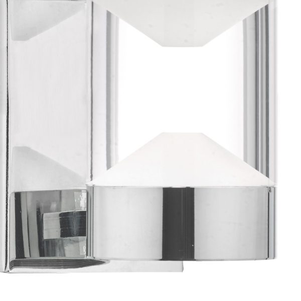 Susa W/Lt Polished Chrome & Acrylic LED Bathroom IP44 - Image 3