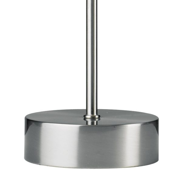 Suzie Touch Table Lamp Satin Chrome With Shade (Multipack) - Image 2