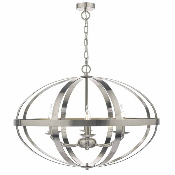 Symbol 6lt Pendant Satin Chrome - Image 4