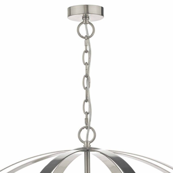 Symbol 6lt Pendant Satin Chrome