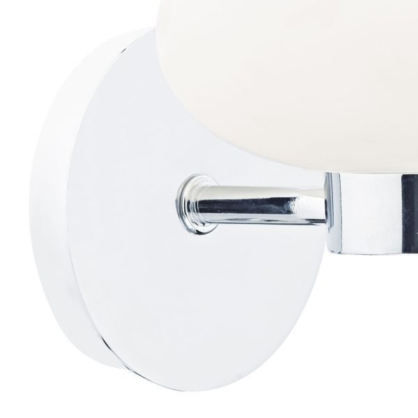 System Single Wall Bracket Polished Chrome - Image 2