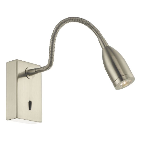 Tadley Wall Light Satin Nickel LED