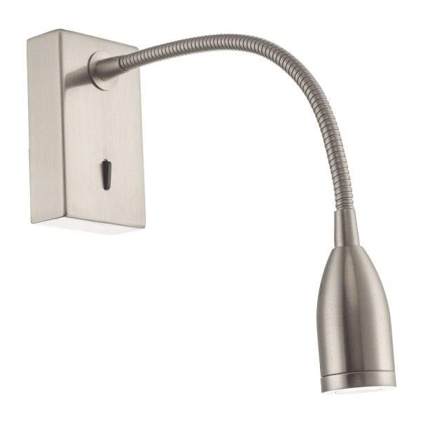 Tadley Wall Light Satin Nickel LED - Image 2