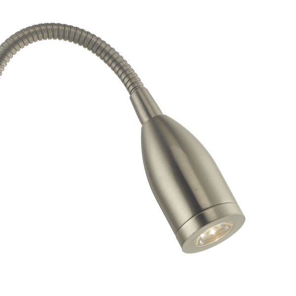 Tadley Wall Light Satin Nickel LED - Image 4