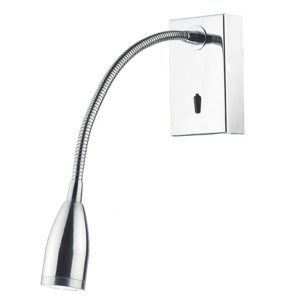 Tadley Wall Bracket Polished Chrome LED - Image 3