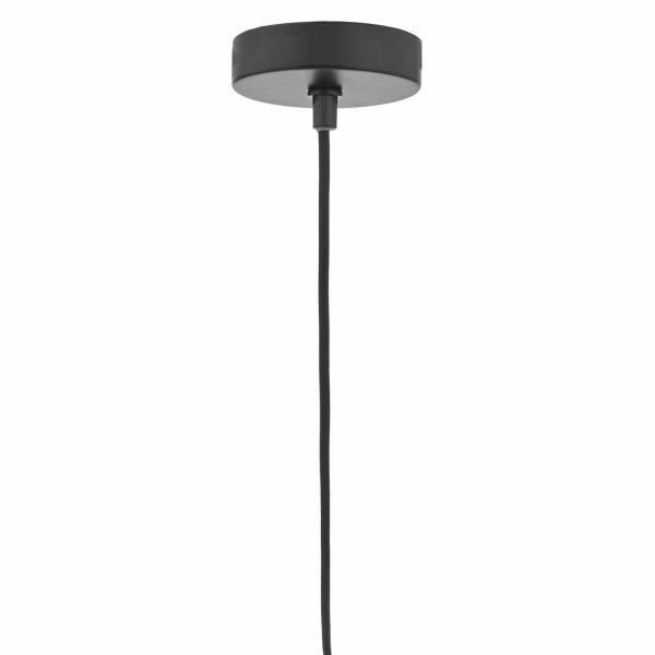 Taplow 1lt Pendant Black & Copper - Image 3