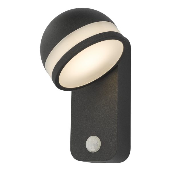 Tien Outdoor Wall Light Adjustable Head Anthracite Sensor IP65 LED - Image 3