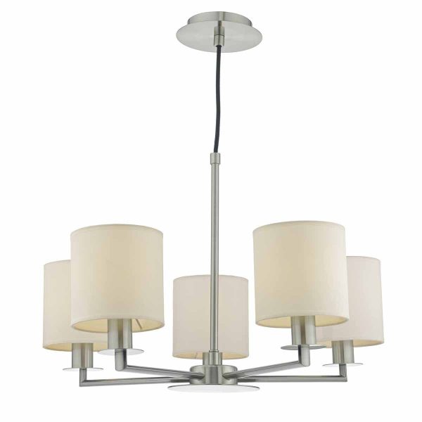 Tyler 5lt Pendant Satin Nickel - Image 6