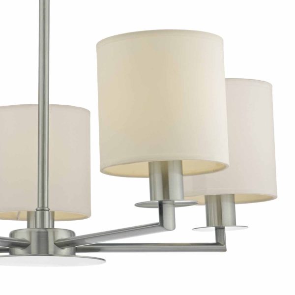 Tyler 5lt Pendant Satin Nickel - Image 4