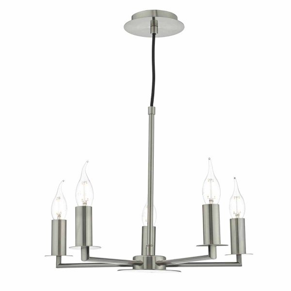 Tyler 5lt Pendant Satin Nickel