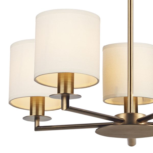 Tyler 5 Light Pendant Dual Mount Bronze - Image 2