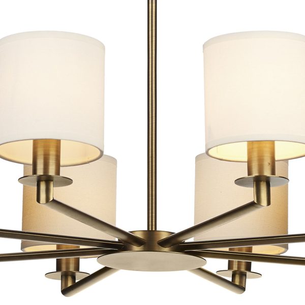 Tyler 8 Light Dual Mount Pendant Bronze