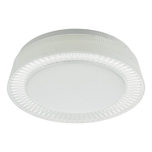 Udell Flush White Acrylic LED - Image 2