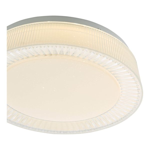 Udell Flush White Acrylic LED - Image 3