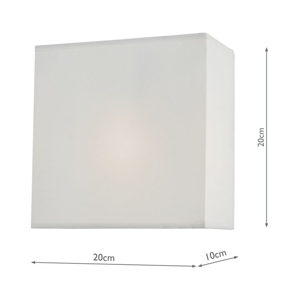 Urmi Wall Light Ivory Shade - Image 4