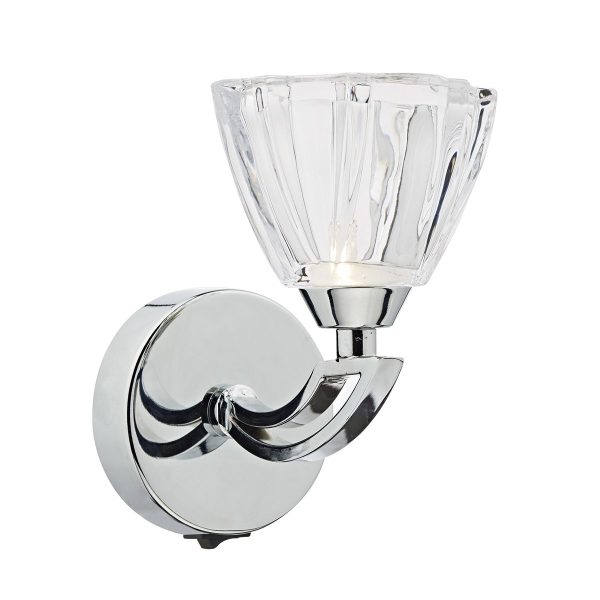 Vito Single Wall Bracket Polished Chrome - Image 3