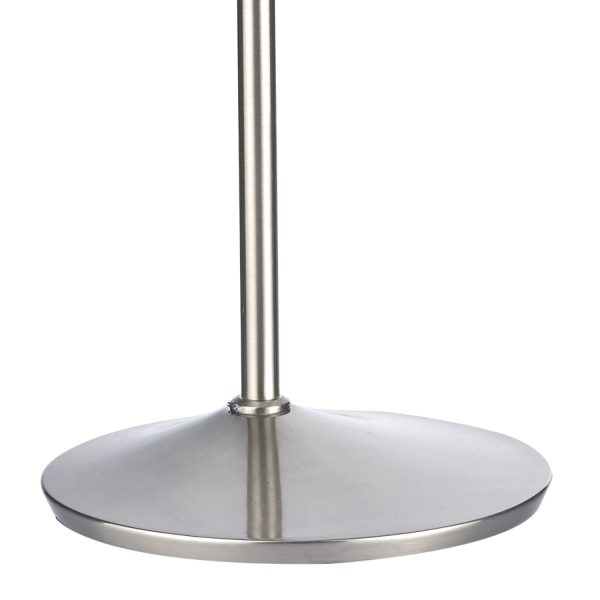 Wellington Floor Lamp Satin Chrome LED - Image 3