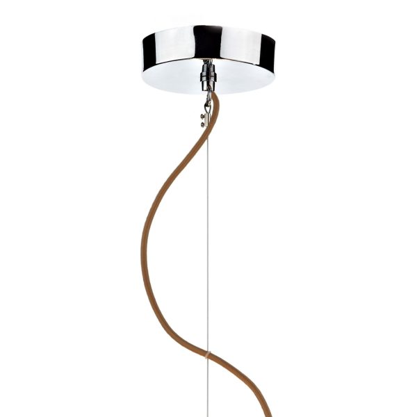 Wheel 3 Light Slimline 570MM Pendant Taupe - Image 3