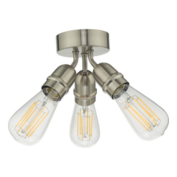 Yao 3 Light Flush Satin Nickel - Image 2