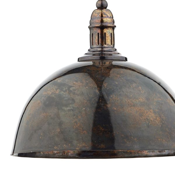 Yoko 1 Light Pendant Mottled Bronze