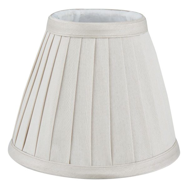 Yovanna Pleated Shade 15cm Ivory