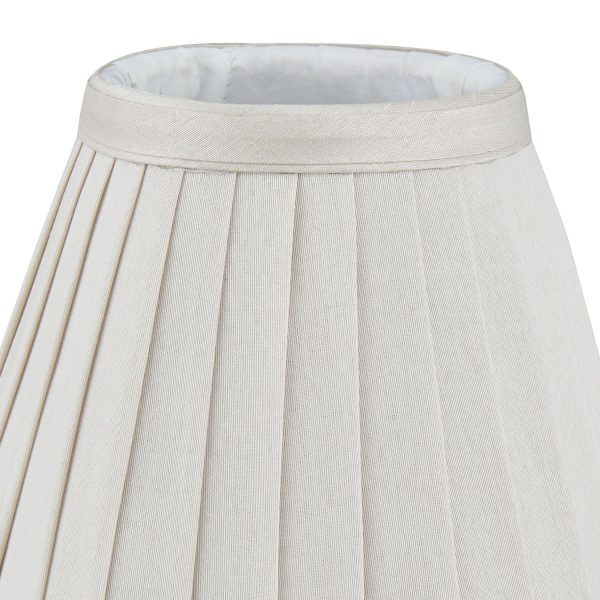 Yovanna Pleated Shade 15cm Ivory - Image 2