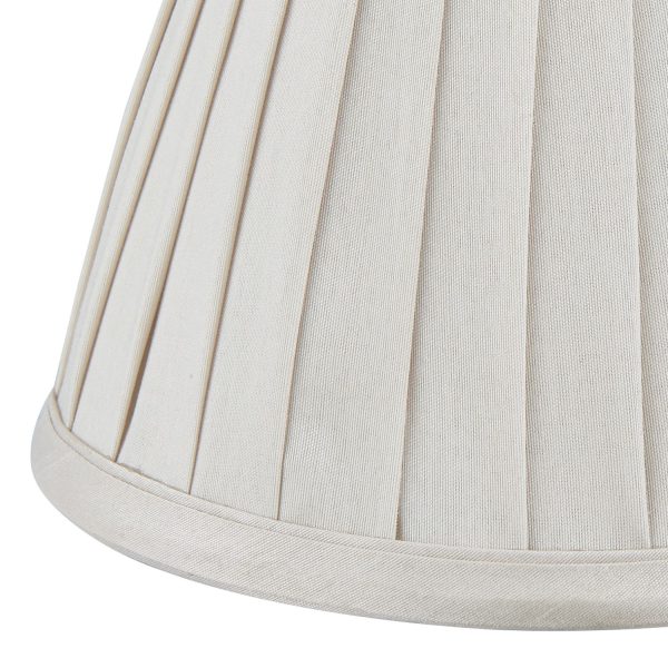 Yovanna Pleated Shade 15cm Ivory - Image 3