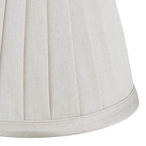 Yovanna Pleated Shade 15cm Ivory - Image 4