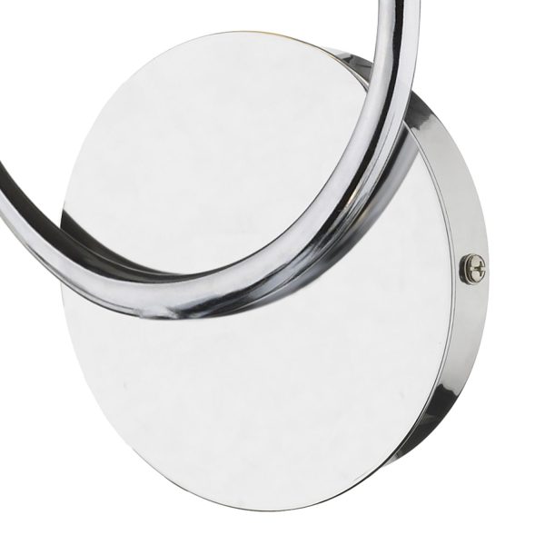 Zagreb Single Wall Bracket Polished Chrome - Image 2