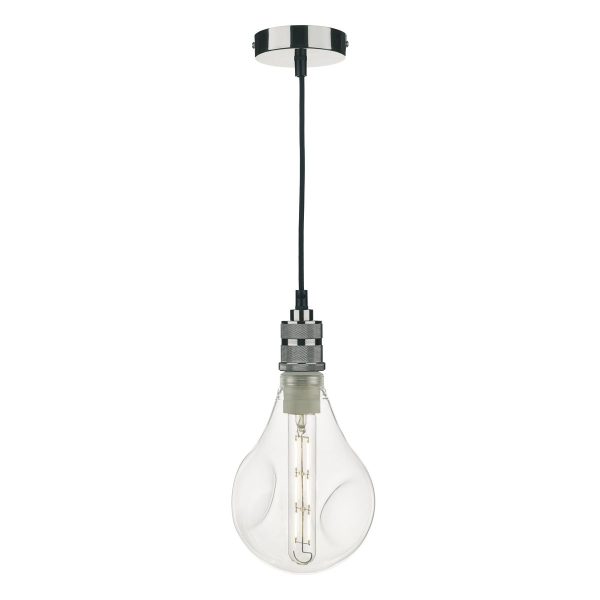 Clear Organic Glass LED Dimmable Pendant Kit - Image 3