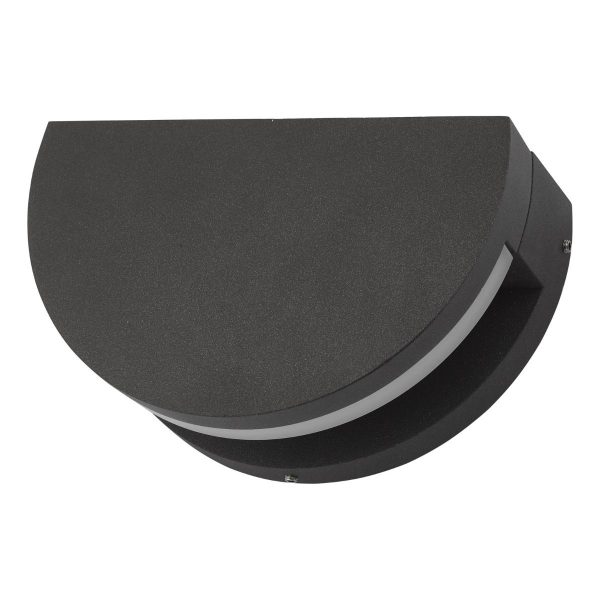 Adyson Wall Light Adjustable Circle Anthracite IP65 LED - Image 2