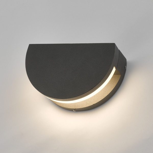 Adyson Wall Light Adjustable Circle Anthracite IP65 LED - Image 5