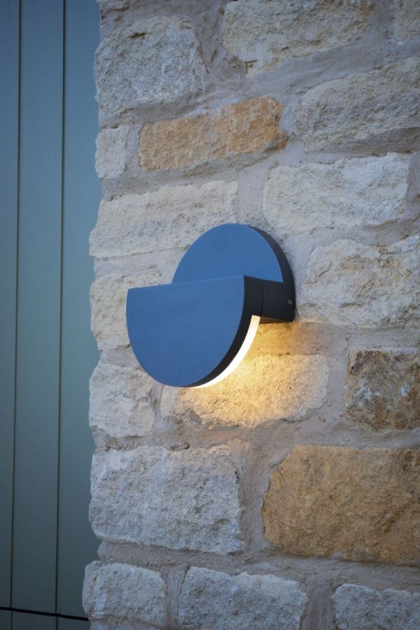 Adyson Wall Light Adjustable Circle Anthracite IP65 LED - Image 6