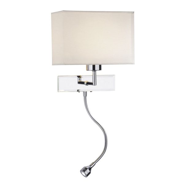 Amalfi Wall Light Polished Chrome LED Bracket Only