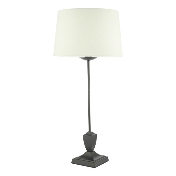 Bessa Table Lamp Satin Black Base Only - Image 3