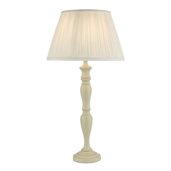 Caycee Table Lamp Cream Base Only - Image 2