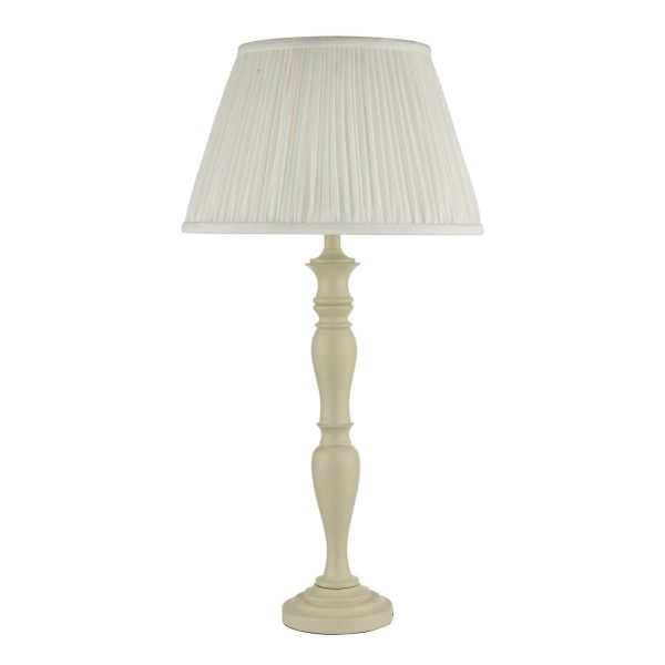 Caycee Table Lamp Cream Base Only - Image 3