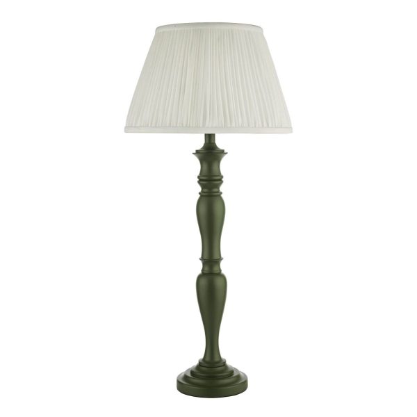 Caycee Table Lamp Green Base Only - Image 3