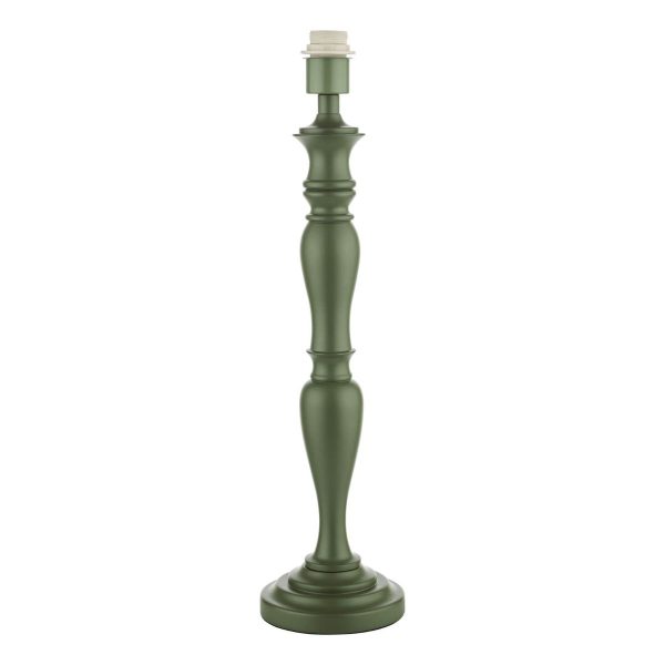 Caycee Table Lamp Green Base Only