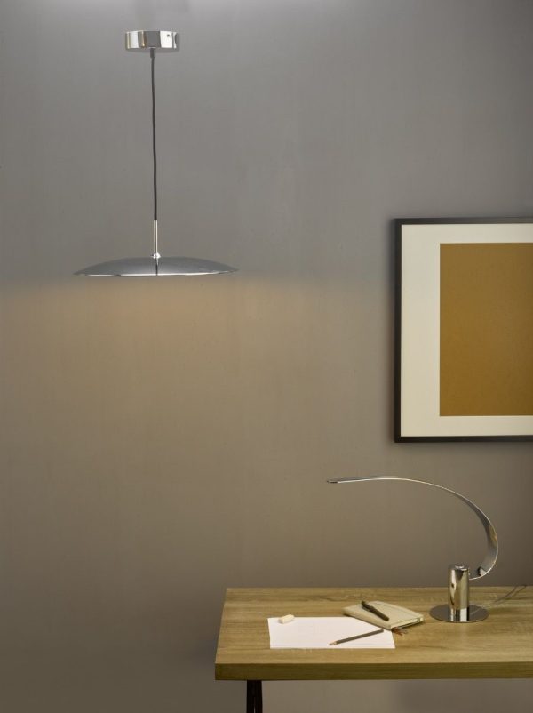 Enoch Pendant Polished Chrome LED - Image 6