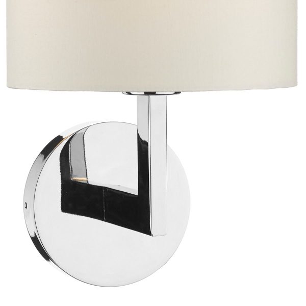 Ferrara Wall Light Polished Chrome Bracket Only - Image 3