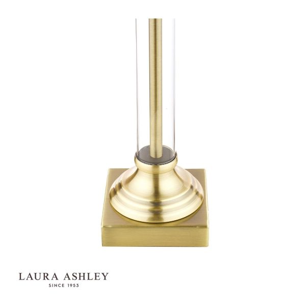 Laura Ashley Winston Table Lamp Antique Brass & Glass Base Only - Image 5