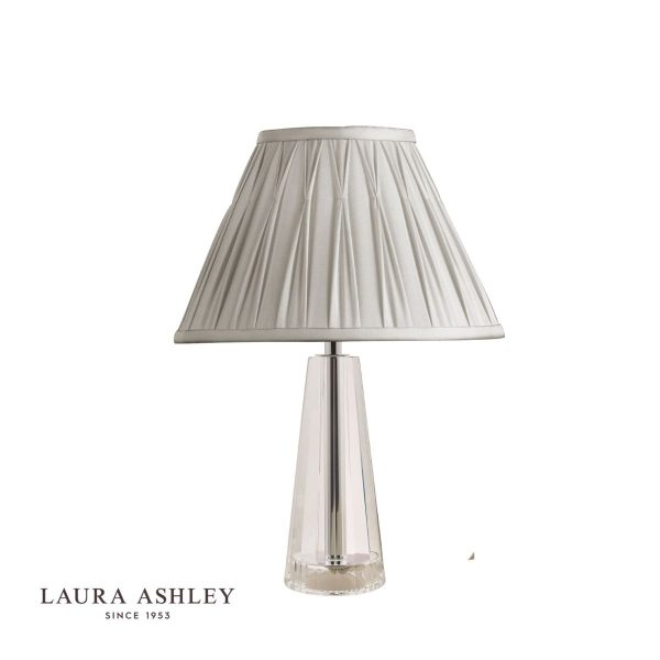 Laura Ashley Blake Cut Glass Crystal Obelisk Table Lamp Base Small - Image 2